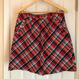 Vineyard Vines Plaid Skirt